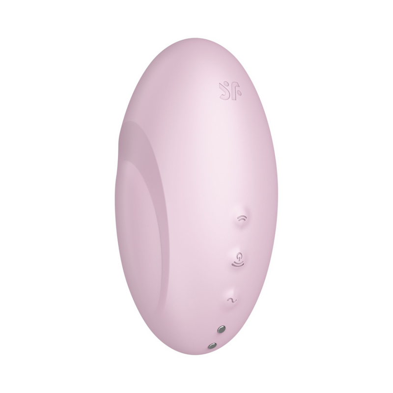 Vulva Lover 3 - Double Air Pulse Vibrator - Rose