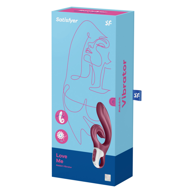 Love Me - Stimulateur G-Spot et Clitoridien - Rouge