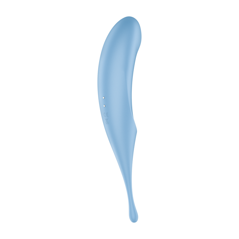 Twirling Pro - Tip Vibrator with App - Blue