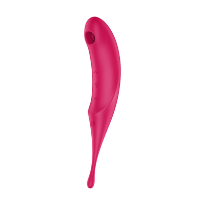 Twirling Pro - Tip Vibrator with App - Red