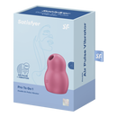 Pro to Go 1 - Double Air Pulse Vibrator - Rouge