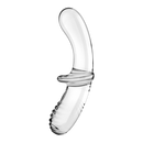 Double Crystal - Verre Dildo - Transparent