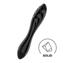 Dazzling Crystal 1 - Dildo en verre - Noir