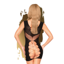 Flame On The Rock - Robe - Grande Taille - Noir