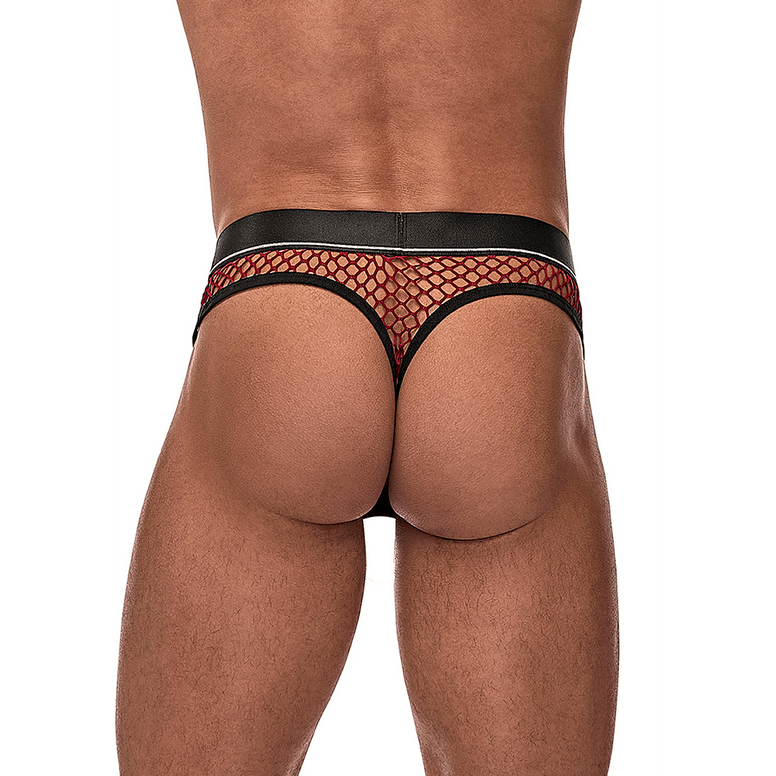 Cock Ring Thong - L/XL - Burgundy