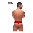 Panel Thong - L/XL - Noir/Rouge