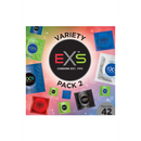 EXS Variety Pack 2 - Préservatifs - 42 Pièces