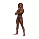 Micro V Thong - S/M - Noir