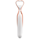 Vibromasseur en silicone rechargeable avec boîte de rangement