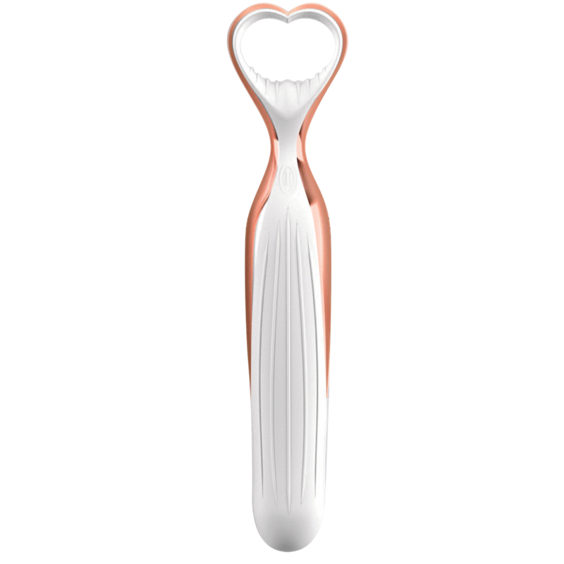 Vibromasseur en silicone rechargeable avec boîte de rangement