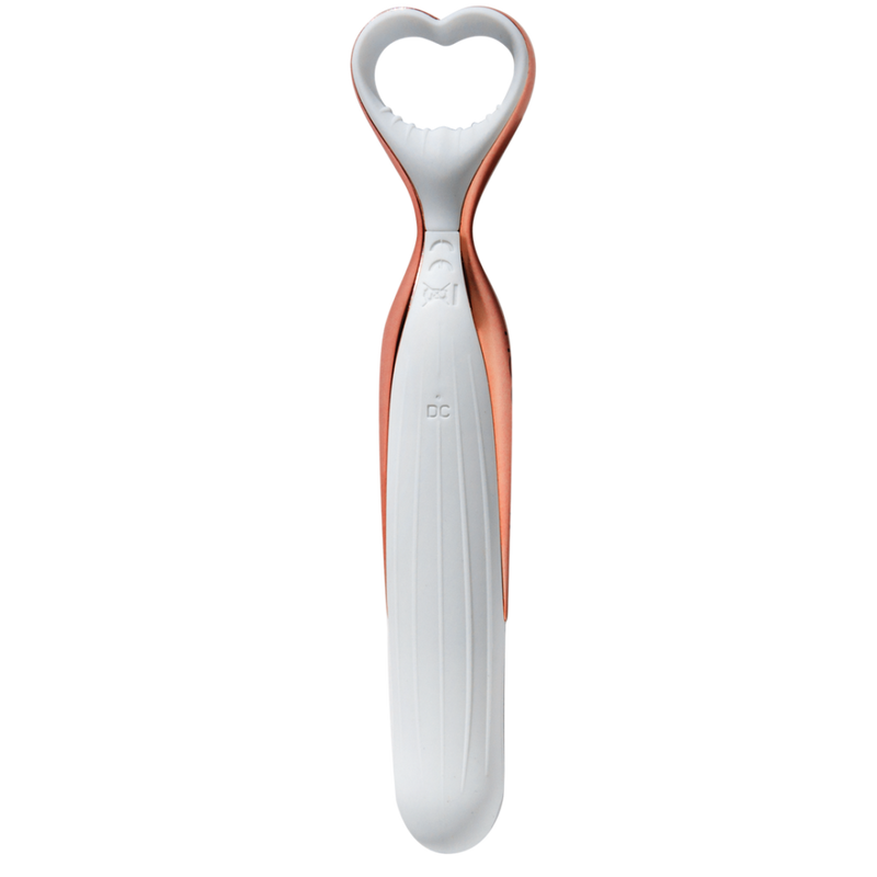 Vibromasseur en silicone rechargeable avec boîte de rangement