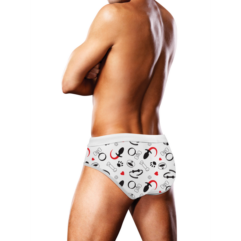 Maillot de bain Brief Imprimé Chiots - S