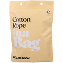 Corde en coton - 32 pieds - Noire