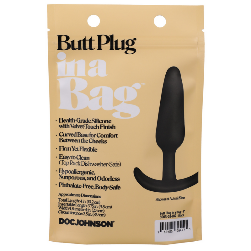 Plug anal - 4'' / 10 cm