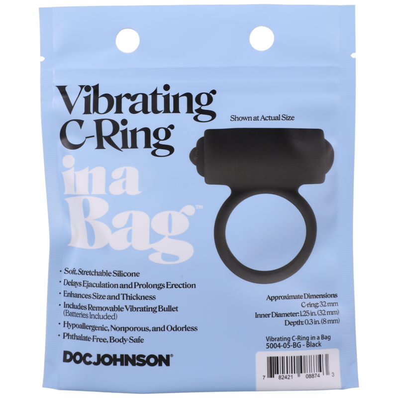 C-Ring vibrant - Noir