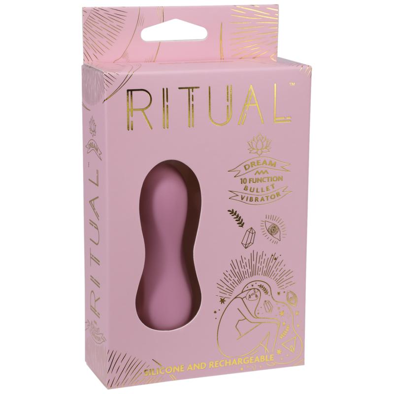 Dream - Rechargeable Silicone Bullet Vibe - Pink