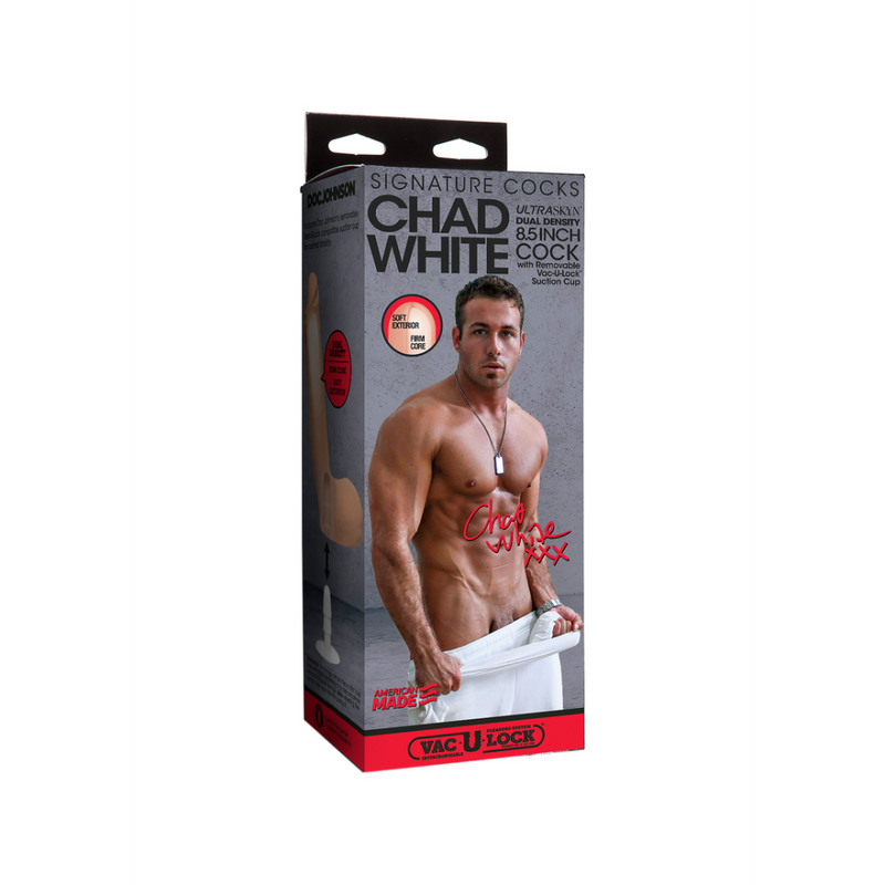 Chad White - Dildo réaliste ULTRASKYN - 8 / 20 cm