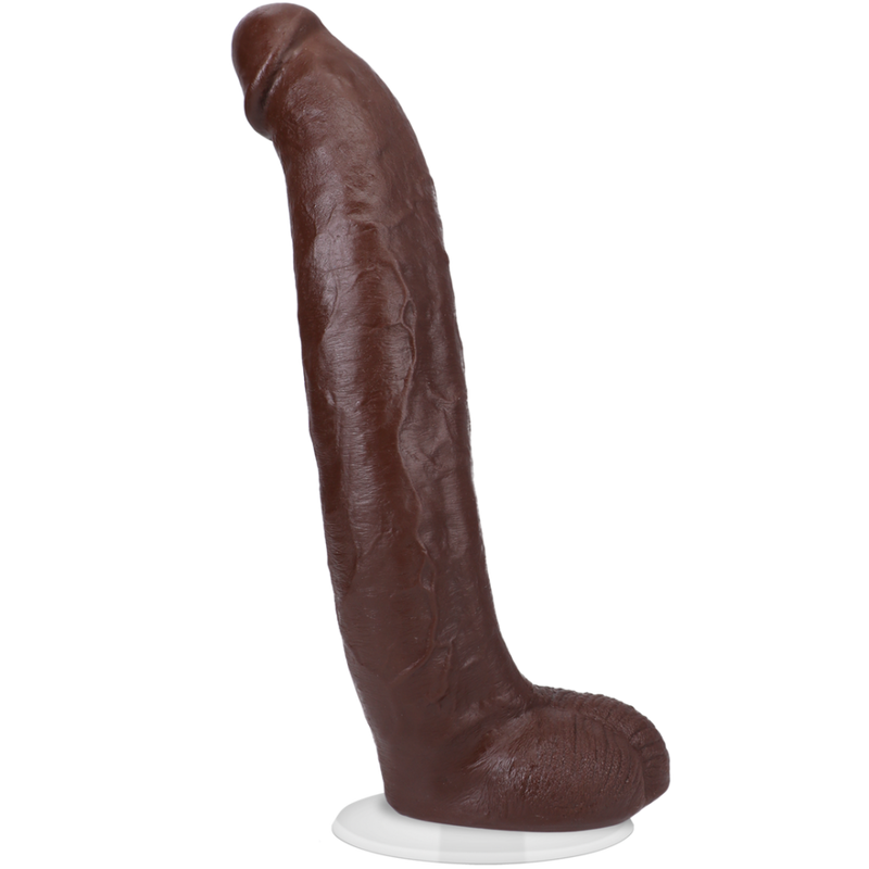 Brickzilla - Dildo ULTRASKYN réaliste - 13 / 33 cm - Chocolat