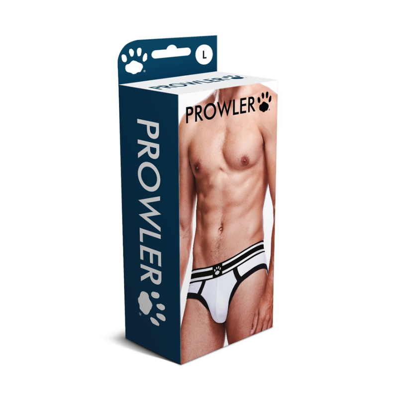 Brief - XXL - White/Black