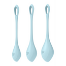 Yoni Power 2 - Ensemble de boules de Kegel - Bleu clair