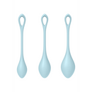 Yoni Power 2 - Ensemble de boules de Kegel - Bleu clair