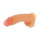 Gode Girthy George avec ventouse - 9 pouces - Chair