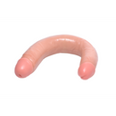 Dildo Réaliste Double - 17,5 pouces - Chair