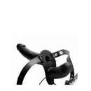 Plaisir Suprême - Double Dildo Vibrant avec Harnais