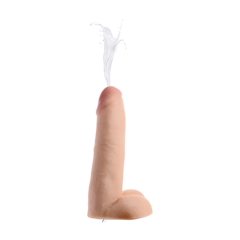 Dildo Squirting à Double Densité Réaliste - 20,5 cm / 8