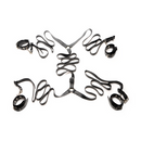 Kit de retenue en cuir pour lit