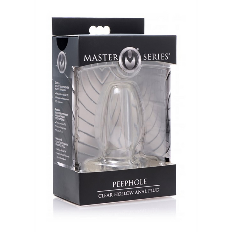 PeepHole - Plug Anal Creux Transparent - Petit