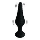 Plug anal vibrant en silicone avec télécommande