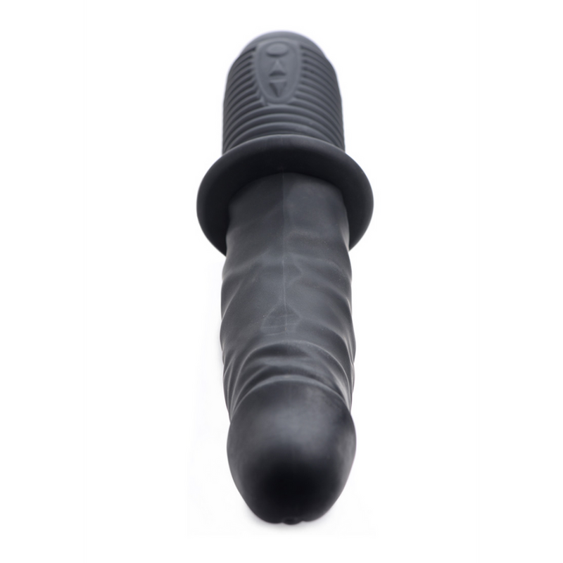 Power Pounder - Dildo en silicone vibrant et à propulsion