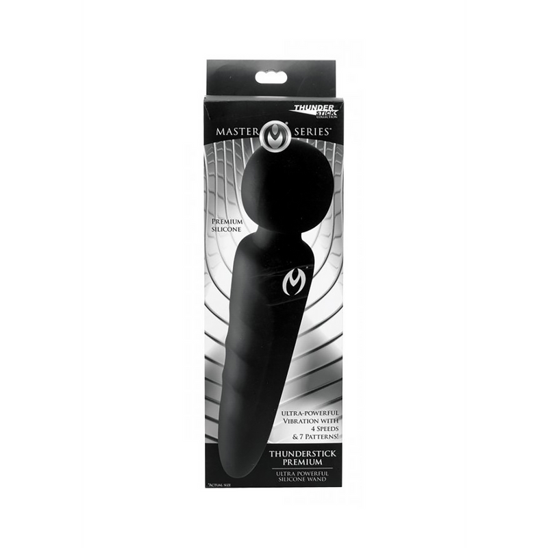 Thunderstick - Wand en silicone rechargeable ultra puissant premium