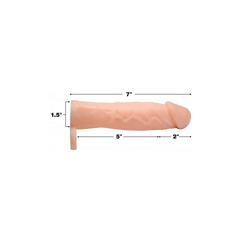 Silicone Penis Sleeve - 2 / 5 cm