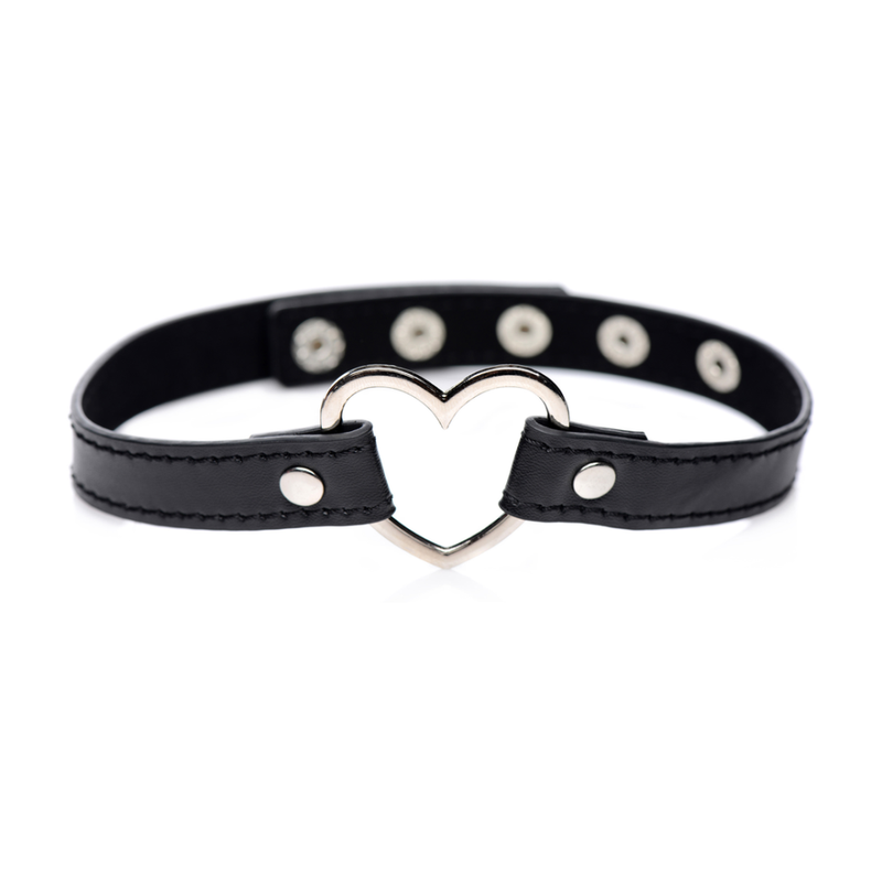 Cœur Sombre - Chrome Heart Collier Noir