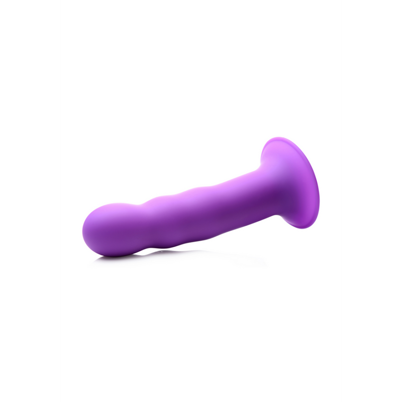 Dildo ondulé compressible