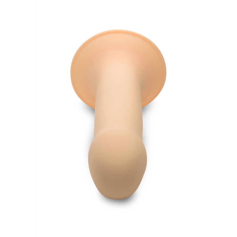 Dildo phallique compressible