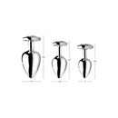 Prisme Arc-en-ciel - Plug Anal en Forme de Cœur - Petit