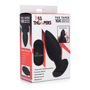 Plug anal vibrant lisse avec télécommande