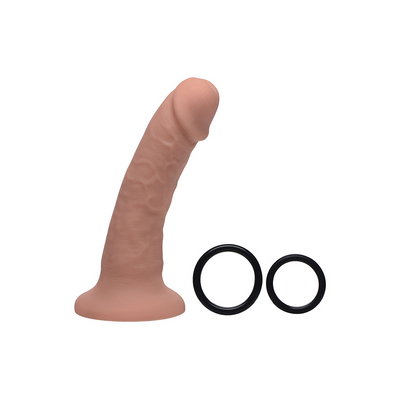 Seducer - Dildo en silicone avec harnais - 7 / 18 cm