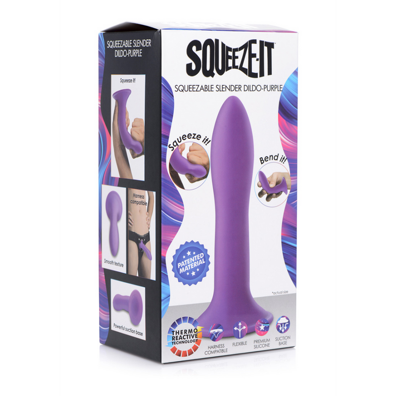 Dildo Slim Squeezeable