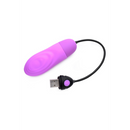 Pulsating Rechargeable Silicone Bullet