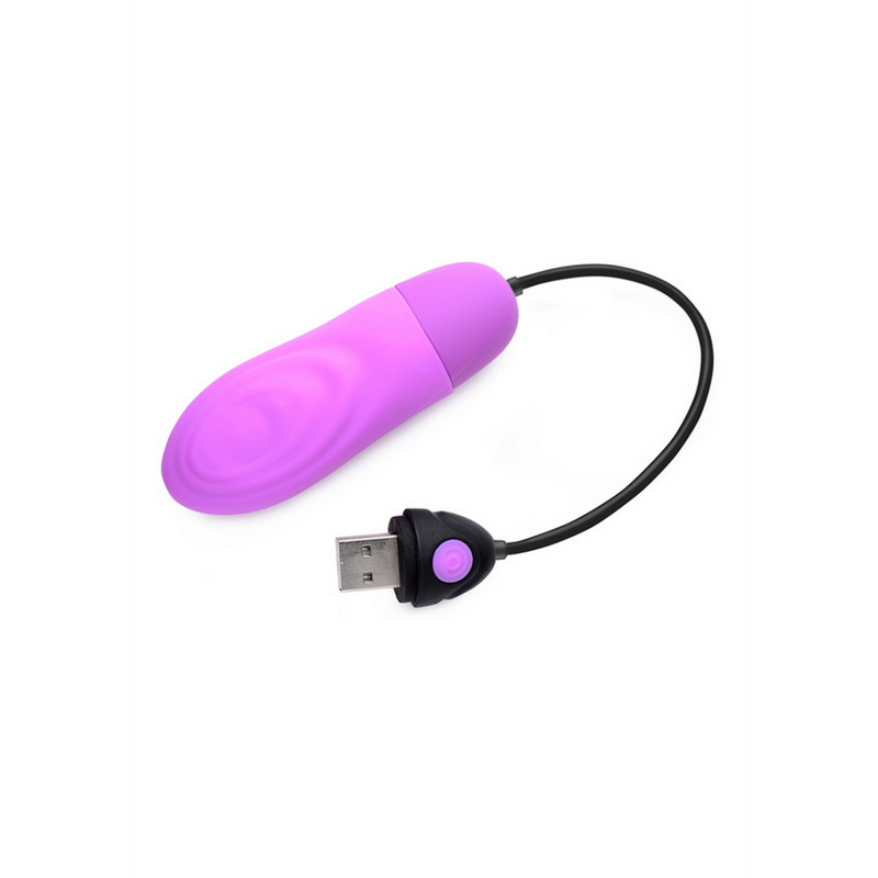 Pulsating Rechargeable Silicone Bullet