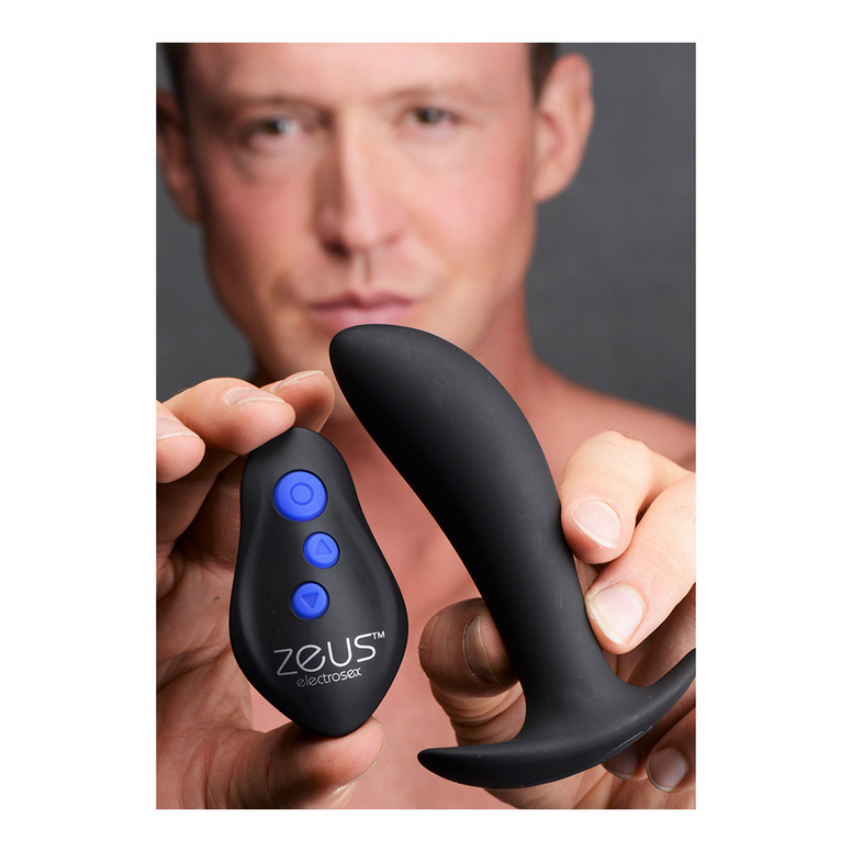 Pro-Shocker - Vibrating and E-Stim Silicone Prostate Plug