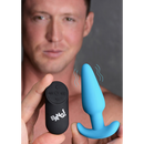 Vibrant Silicone Butt Plug avec Télécommande