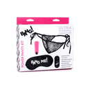Power Panty - Culottes en dentelle, vibromasseur bullet et masque.