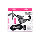 Power Panty - Culottes en dentelle, vibromasseur bullet et masque.