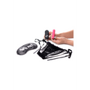 Power Panty - Culottes en dentelle, vibromasseur bullet et masque.