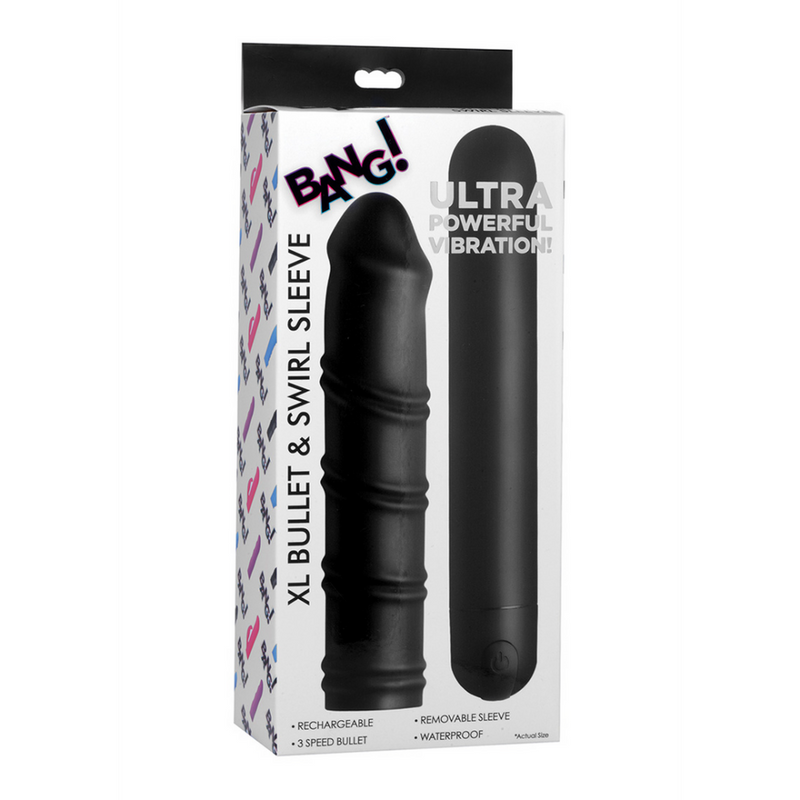 Manchon en silicone XL Bullet et Swirl